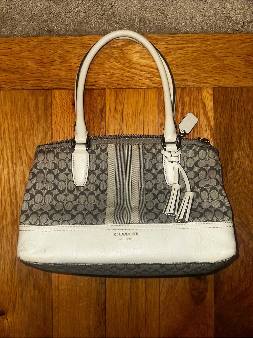 COACH White bag